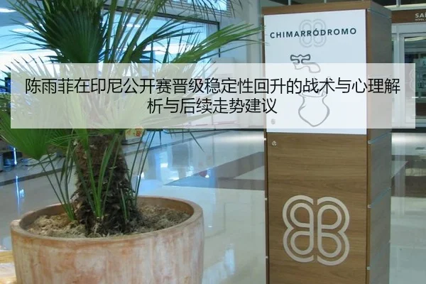 陈雨菲在印尼公开赛晋级稳定性回升的战术与心理解析与后续走势建议