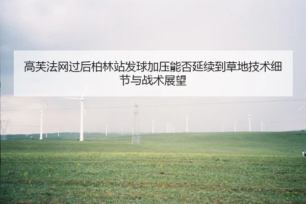 高芙法网过后柏林站发球加压能否延续到草地技术细节与战术展望